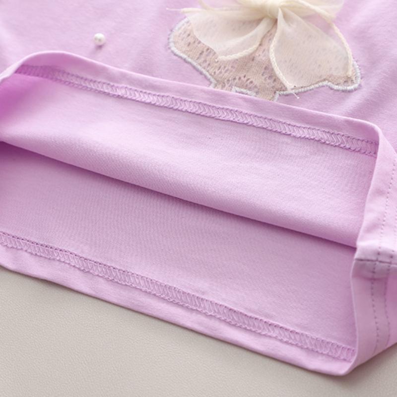 Girls Summer Suit Infants Short Sleeve Tshirt + Denim Shorts 2 Piece Set Fashion Children Clothing for 1-5 Years Old