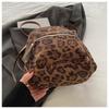 Women's 2024 Retro Leopard Print Backpack - Versatile High-End Autumn/Winter Fashion