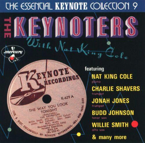 

CD KEYNOTERS - The Keynoters With Nat King Cole 8309672 Mercury 1987 Japan Jazz Used