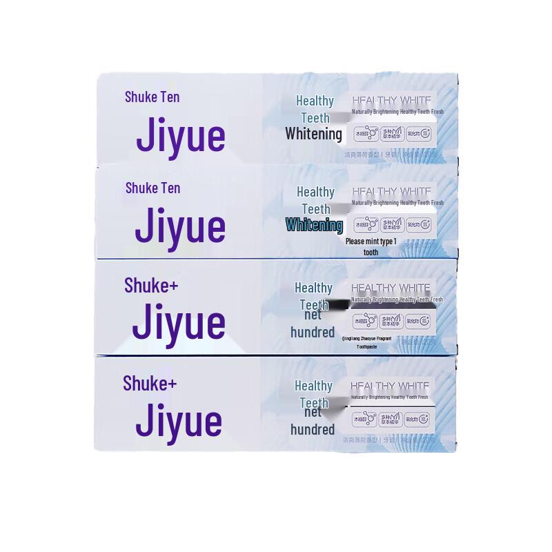 SUCKER Jiyue Healthy Teeth Toothpaste 4-Pack