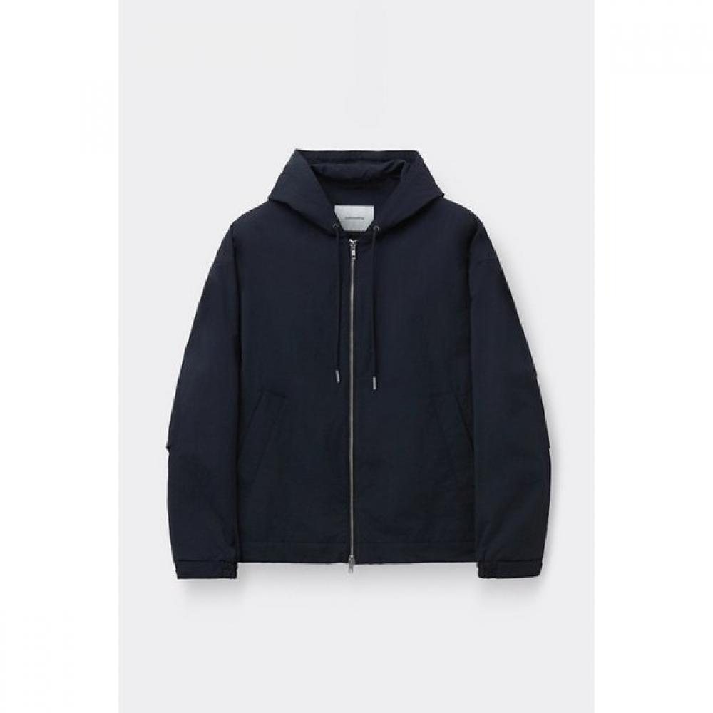 Customellow Unisex Essential Hooded Jacket Navy C9uam26114nyx