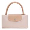 Longchamp Le Pliage Green 30 Eco-Friendly Zipper Closure Canvas Dumpling Tote Bag Medium Women Tote Bags Sakura-Pink 1623919P64