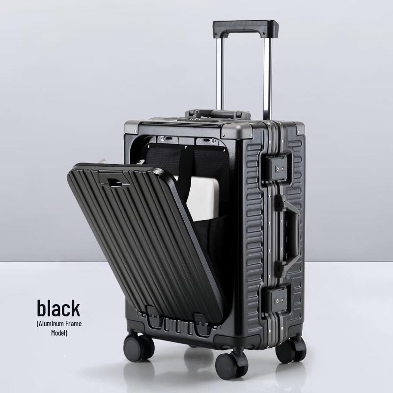 Li Shen Multi-functional Front-Opening Hardside Spinner Luggage