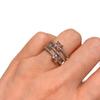 2021 New Vintage Lady Pink Diamond Ring Founder 5X5 Fashion Treasure Jewelry Ring