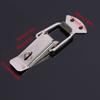 2pcs Universal Metal Snap Buckle Hasp Multifunctional Duckbill Lock Buckle for Storage Box, Door, Windows