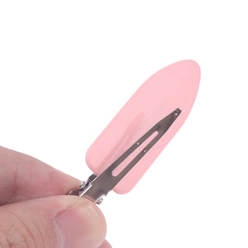 10Pcs/Set No Bend Seamless Hair Clips Makeup Clip Washing Face Accessories Seamless Barrettes Salon Styling Fixed Accessories