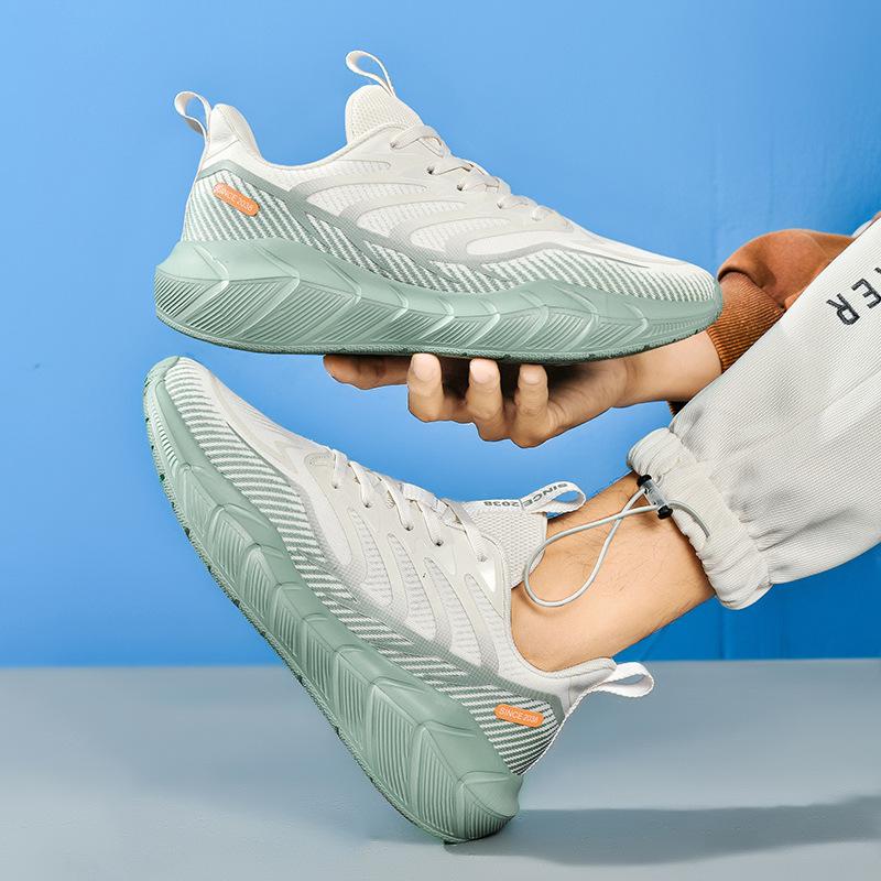 2025 new large size fashion cushioning running shoes men's light running trend breathable sports shoes training men's running