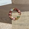 New Arrivals: Original Multi-Treasure Bracelet with Natural Yellow, Green Phantom, and White Crystals