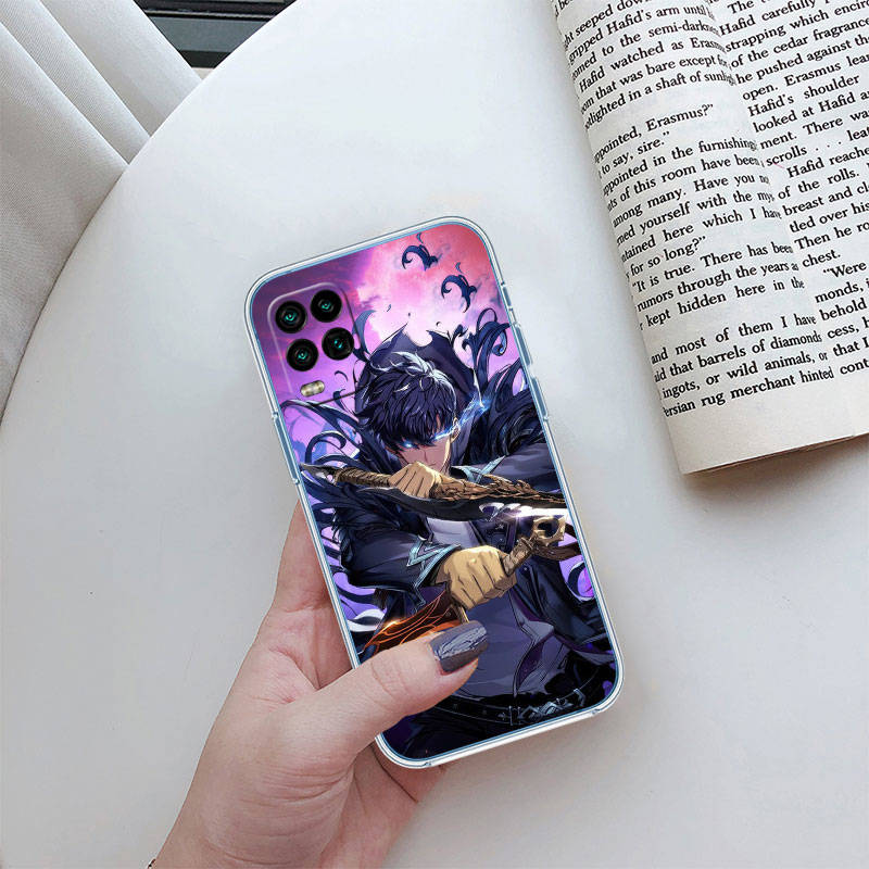 JO51 Solo Leveling Handyhülle für Motorola E22S E7 G6 G7 G8 G9 Plus Power Play G10 G20 G04 E30 E40 E22 E20 E13 G22 G23 G Stylus Play