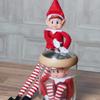 Christmas Elf Doll New Bookshelf Fairy Doll Christmas Doll Mini Toy Elf Dolls for Christmas Ornaments Home Decorations