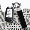 Auto Shell Fob Holder Car Key Case Cover Bag For Citroen C3 C4 C5 C6 Cactus Picasso Xsara For Peugeot 308 3008 508 208 408 307