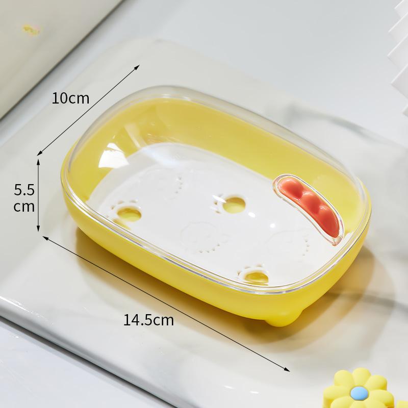 The Soap Box Does Not Accumulate Water. The Bathroom Soap Box Is A Simple Household Storage Soap Box