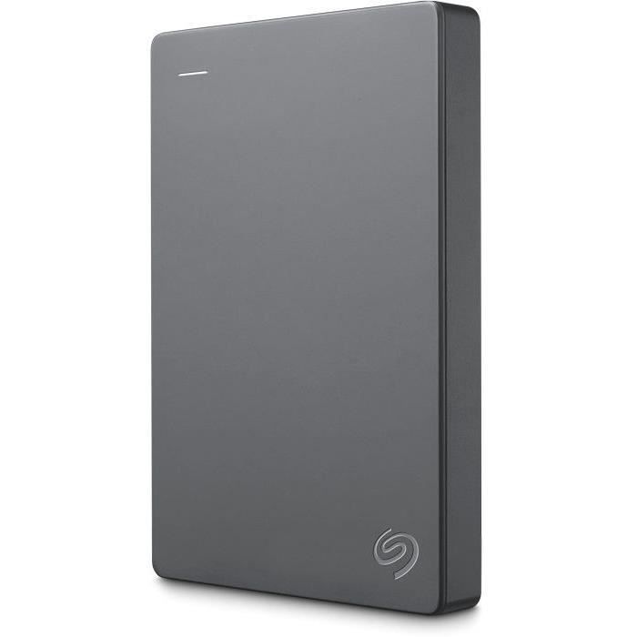 Disque Dur Externe - Seagate - 5 To - 2, 5" - USB 3.0 - PC portable - Gris