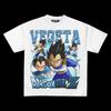 Vegeta Dragon Ball Z Tee Vintage T-shirt Women's Men's Oversized Streetwear Y2k Hip Hop Harajuku Short Sleeves High Quality Female Male Clothing