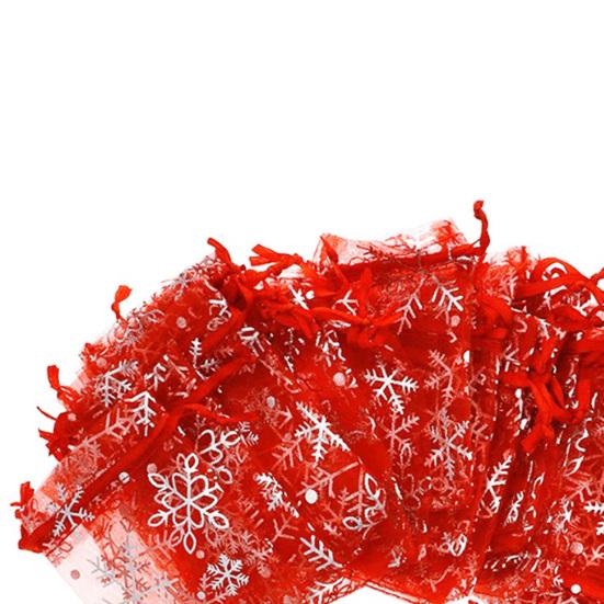 Pungi cadou Decorative rezistente la rupere din organza Festive Party Goodie Bag pentru festivaluri