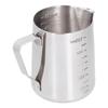 Milk Frothing Jug Mug Stainless Steel Foam Making Coffee Pitcher with Measuring Scale for Home Party Bar550ML