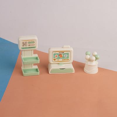 Simulation Miniatur Kasse Lutscher Modell Puppenhaus Ornament Spielhaus Spielzeug