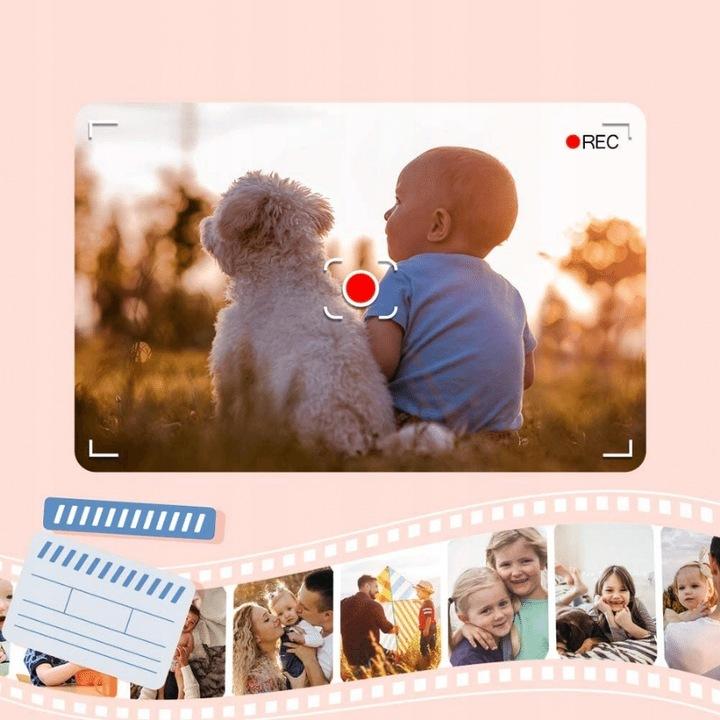 Aparat Dla Dzieci Cyfrowy Fotograficzny Kamera Filmy Zdjęcia Fhd Kotek Gry
