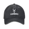 Washed Baseball Cap Scorpion  Heavy Metal Rock Band Summer Hats For Female Streetwear Hunting Camping Snapback Cap