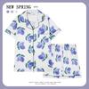Women’s Cute Cotton Short Sleeve Pajama Set - Summer Style