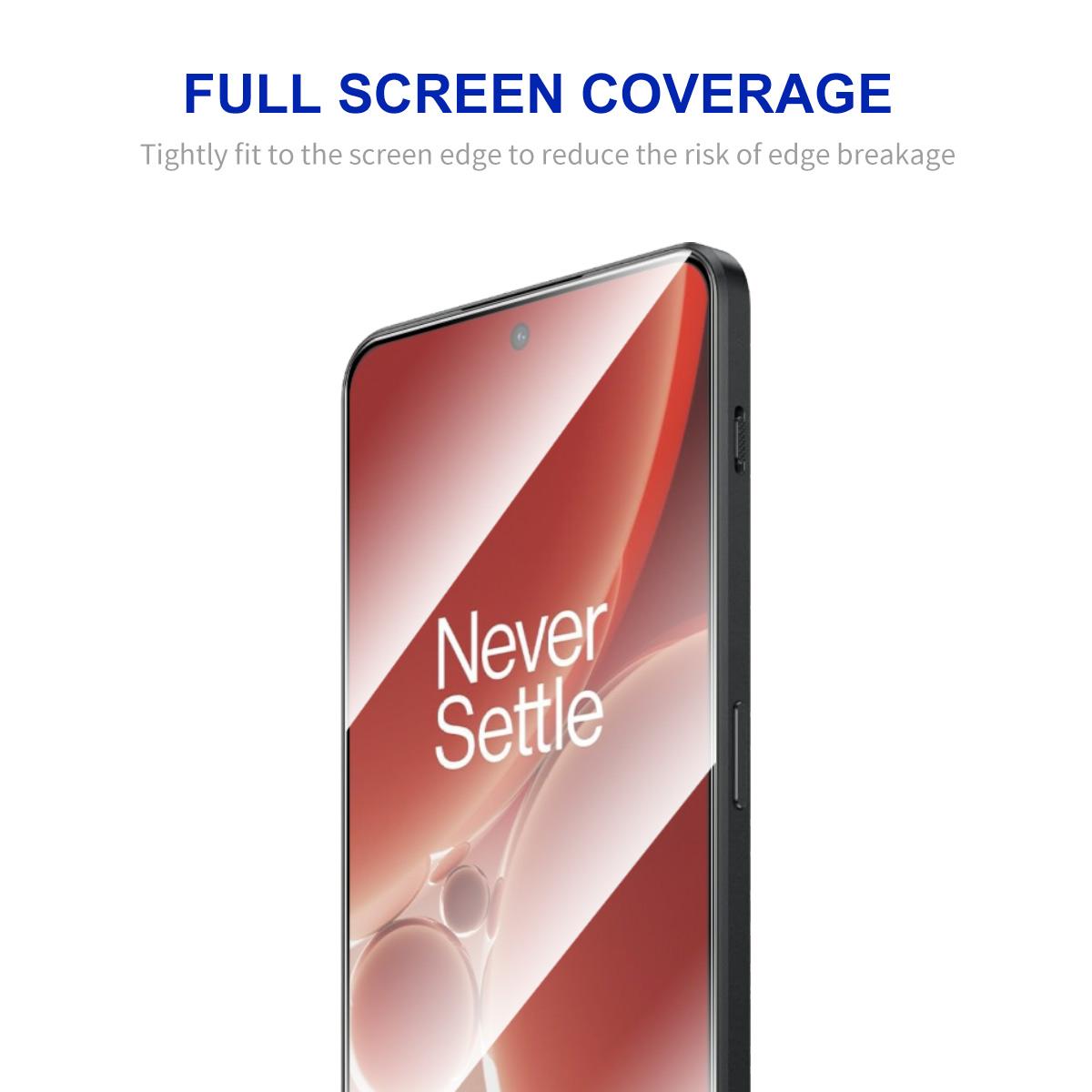 

ENKAY HAT PRINCE For OnePlus Nord 3 5G/Nord N300 5G/Ace 2V Phone Screen Protector 2.5D Silk Print High Aluminium-silicon Glass Film Type A