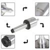 MT2 Live Center For CNC Lathe Tool Morse Taper Precision 0.000197'' 60°