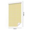 Wallpaper Fabric Pattern Cream, White and Yellow for Living Room and Bedroom 50x1000