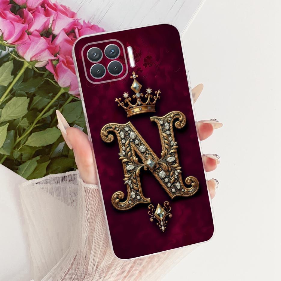 For Oppo A73 Case CPH2099 Luxury Fashion Letters Cover Soft Silicone Case For Oppo A93 A 73 OppoA73 OppoA93 CPH2121 Fundas Coque
