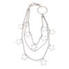 Retro Metal Star Waist Chain: Women's Punk Street Style Multi-layer Chain