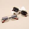 Vintage Polygon Sunglasses Men New Chic Hip-hop Outdoor Decor Shades Women Trendy Brand Design Double Bridge Sun Glasses