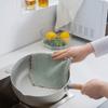 10/20pcs Dishwashing Cloth Kitchen Cleaning Wipes Household Multipurpose Absorbent Nonstick Oil Fiber Cleaning Cloth
