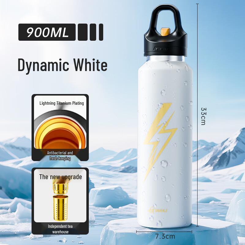 Tianxi 900ml One-Touch Insulated Sports Bottle