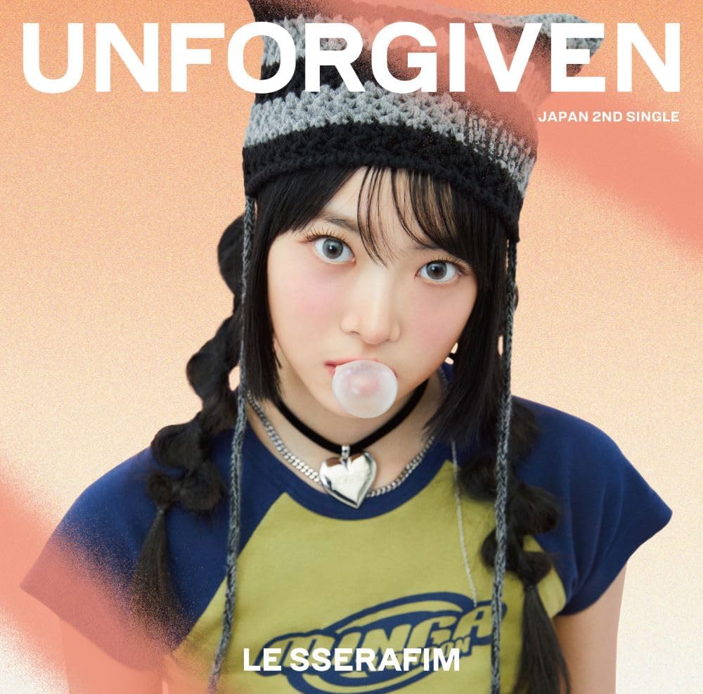 CD LE SSERAFIM UNFORGIVEN Ограниченное издание Первого Пресса UPCH89546 2023 Япония ObiKPopAsia Б/У