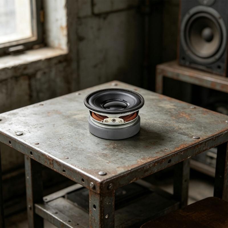 Magnetic Loudspeaker 5W 4Ohm 2.25Inch Round Shape Replacement PU Frame Loudspeaker Full Frequency Magnetic Loudspeaker