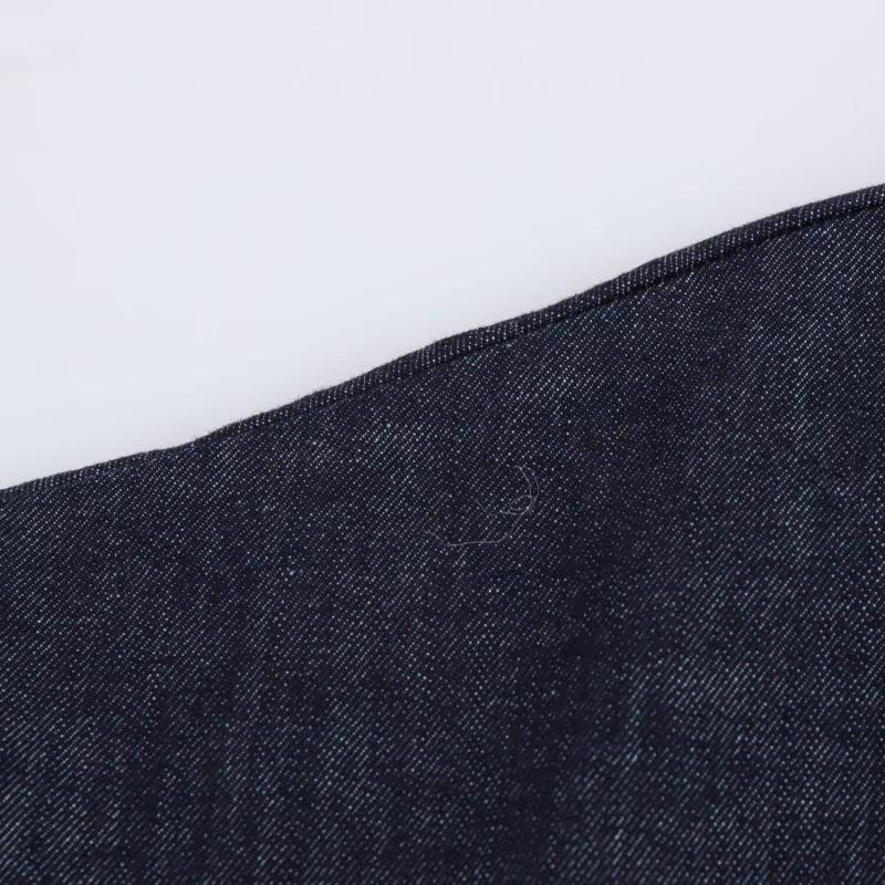 Jarní Nová Série 1975 Džínové MIDI šaty s klopou Boční zip Módní Mačkaný pas Štíhlé Elegantní šaty