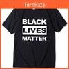 Stilingi Black Lives Matter Antirasismo Marškinėliai Unisex Atsitiktiniams Drabužiams Ir Komfortui