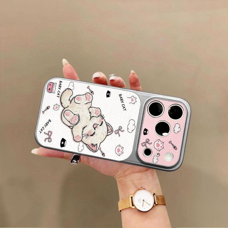 Cute Laughing Cat Anti Fall Shockproof Protective Phone Case For Apple Iphone