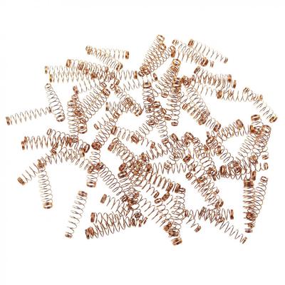 Parte di riparazione per molle dorate in rame durevole da 90 pezzi per pianoforte verticale
