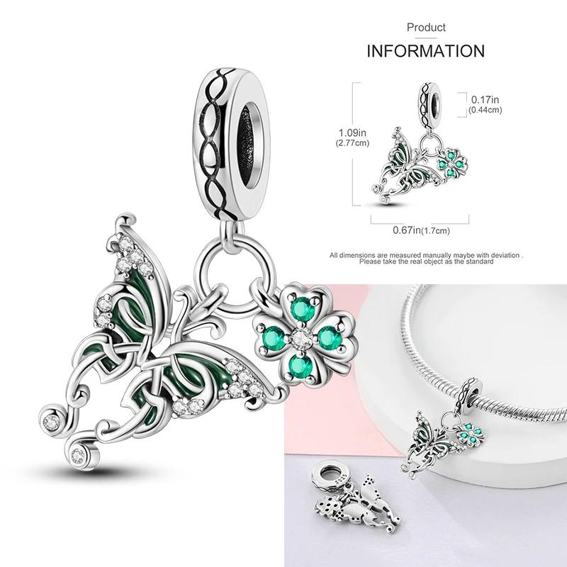 New Charms Copper Retro Charm Evil Eyes Elephants Snake Beads Fit Original Bracelet Diy Jewelry Women Gift