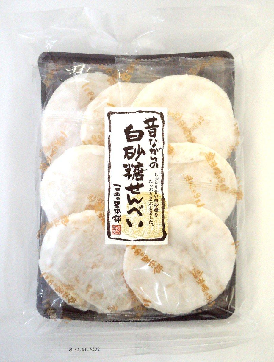 

Kome no Sato Honpo White Sugar Rice 7 pieces x 5 bags Crackers,
