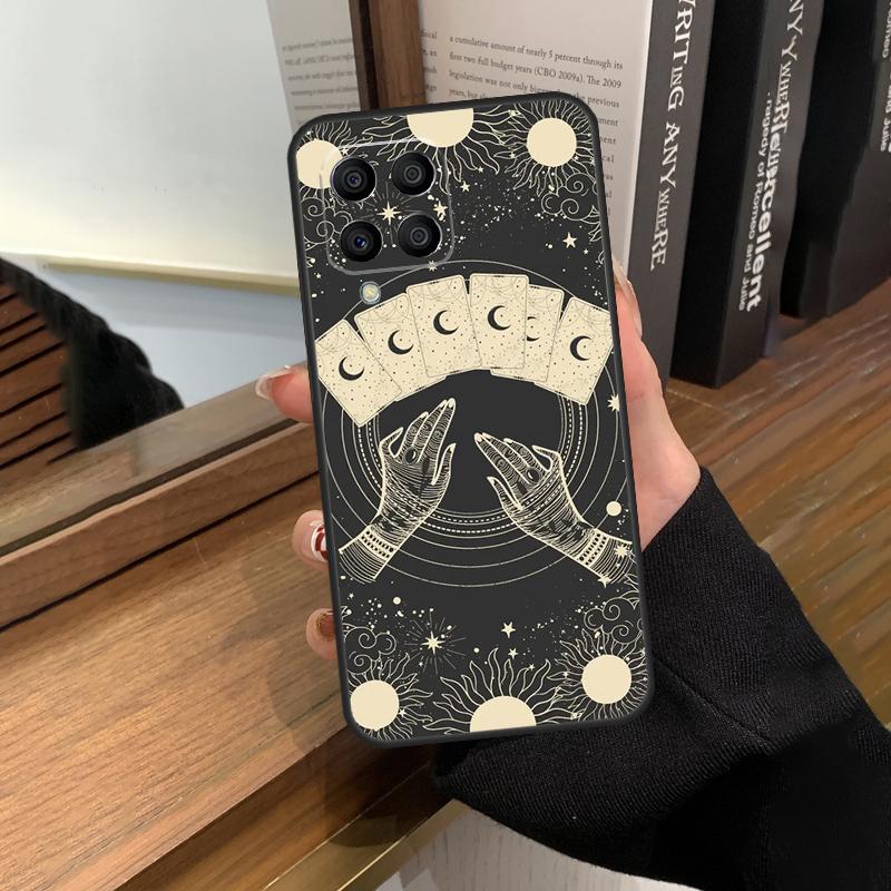 Wahrsagerei Mond Sterne Hände Kunst Hülle Für Samsung Galaxy M13 M53 M51 M31 M11 M14 M34 M54 M12 M32 M52 M16 M36 M56 M15 M35 M55