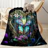 Butterfly Dream Catcher Blanket Comfortable Suitable for Office Chair Seaside Chair for All Seasons Modern Style Gifts For Family Or Friends
