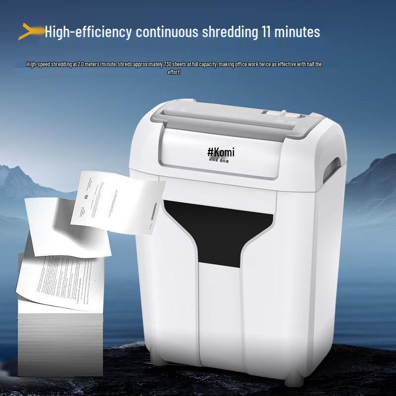 KEMEI 10-Sheet P-4 Security Paper Shredder CN plug (adapter included)
