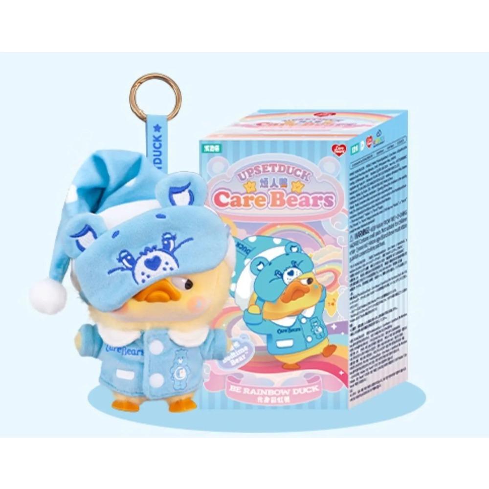 

Genuine Upsetduck & Care Bears Be Rainbow Duck Series Blind Box Kawaii Pendant doll Mystery Box Adult Kids Toys Gifts Keychain