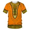 Sommer Afrikanische Dashiki T-Shirts Vintage 3D Druck Damen Herren Rundhals Kurzarm T-Shirt Tees Harajuku Y2K Top Unisex Kleidung