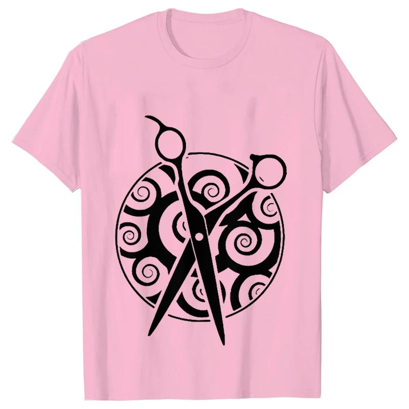 Tricou Barber Weapons Mwn Mânecă Scurtă Topuri Gât O Bătăile Inimii Frizerului Tricou Oversized Îmbrăcăminte Bărbați Topuri Foarfece