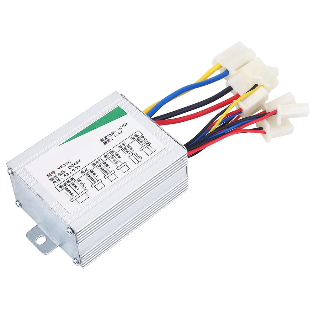 

48V 500W Motor Brushed Controller Box for Electric Bicycle Scooter E bike