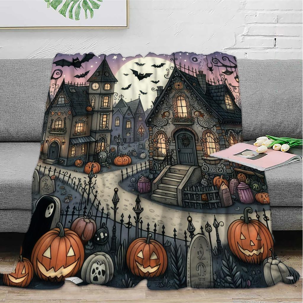 Halloween Print Blanket
