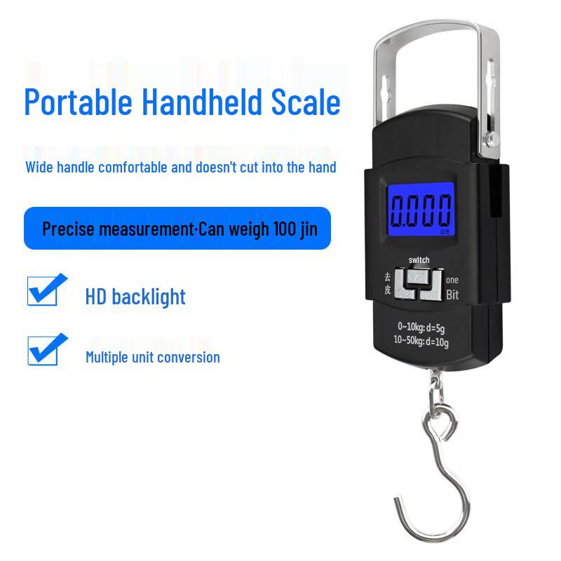 Portable Handheld Digital Luggage Scale 50kg