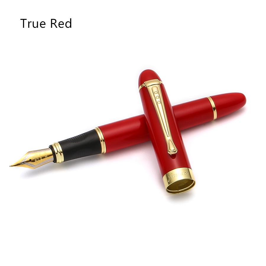 Jinhao Classic Fountain Pen, Luxury Gold Trim Iraurita Tip Medium Writing, Jin Hao 450 Office Signature School Calligraphy A6293